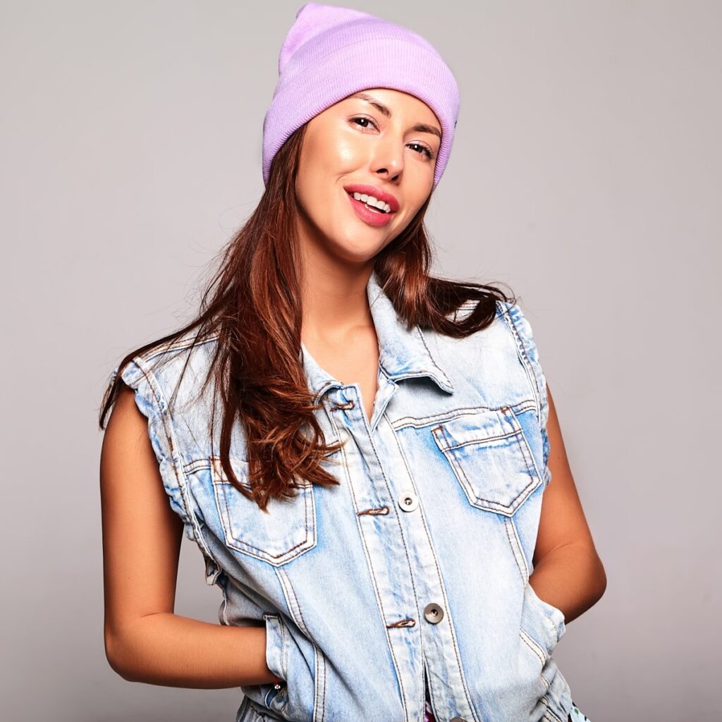 Pink Beanie
